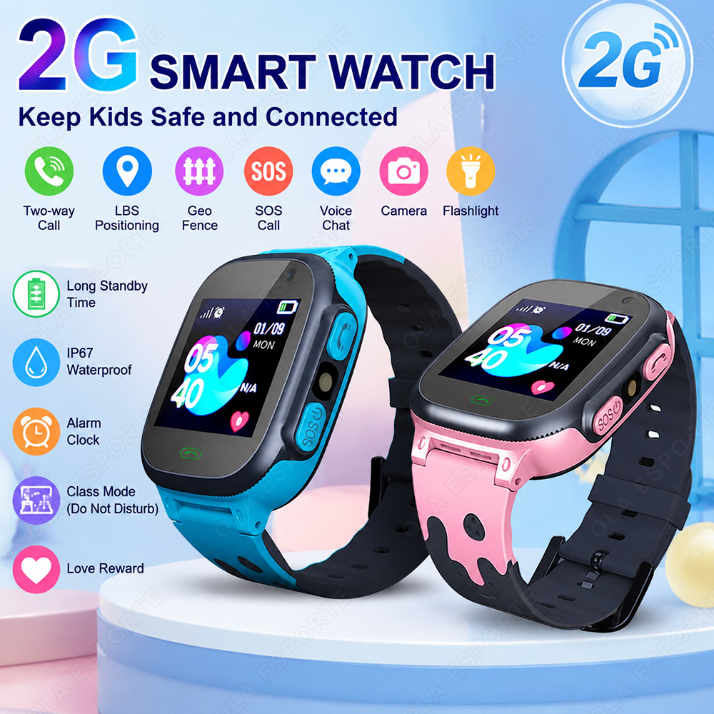 Smartwatch Watches For Kid Boy With Alarm - New Kids Smart Watch Child HD