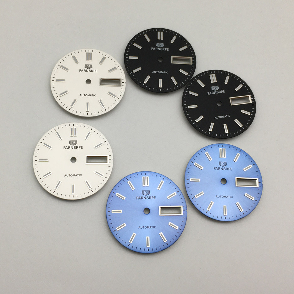 Luminous Dial Face - 28.5mm Dial Custom Mod Luminous Watch