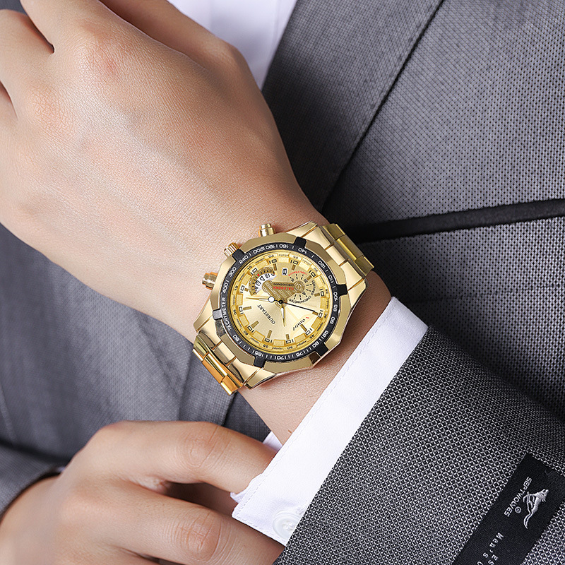 Smartwatch Watches Boys - Luxury Men's Quartz Watch Steel Strap