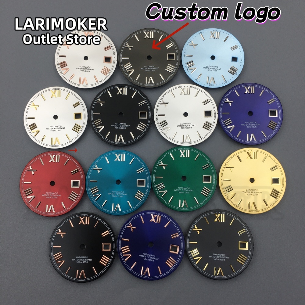 Luminous Dial Face - LARIMOKER Watch Dial 29MM Roman Numeral