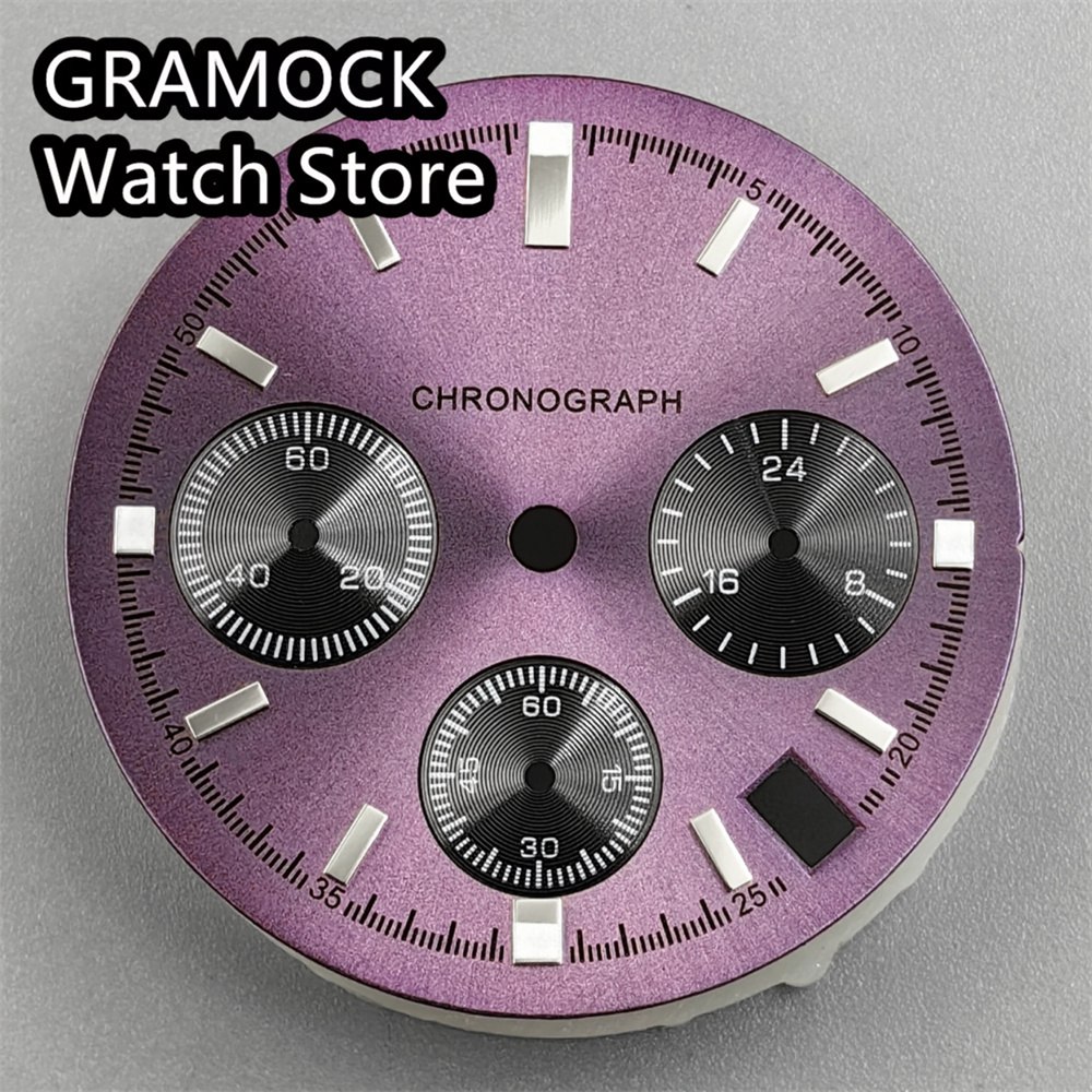 Luminous Dial Face - VK63 Luminous Watch Dial Face 29.8mm