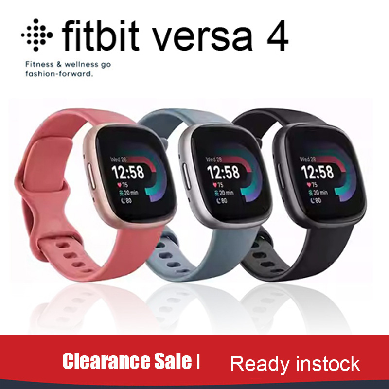 Fitbit Versa 4 Smart Watch Bui - Heart Rate Gps Watch ulasan dan harga