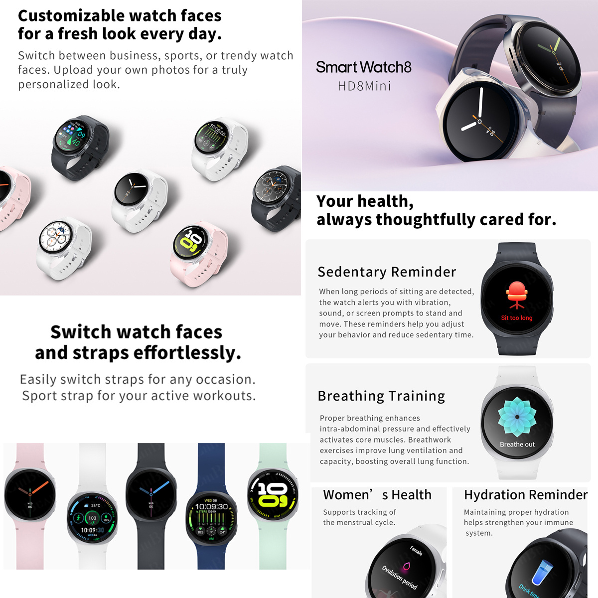 2026 New Watches 8 Mini GPS Tr - Heart Rate Gps Watch ulasan dan harga