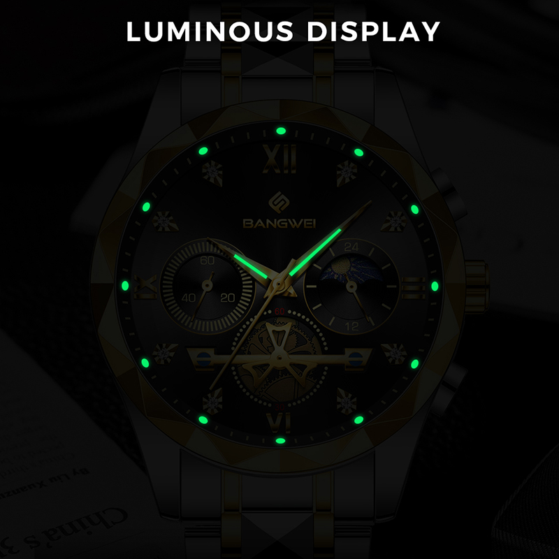 BANGWEI Mens Watches LIGE Top  - Smartwatch Branded Watches For Men ulasan dan harga