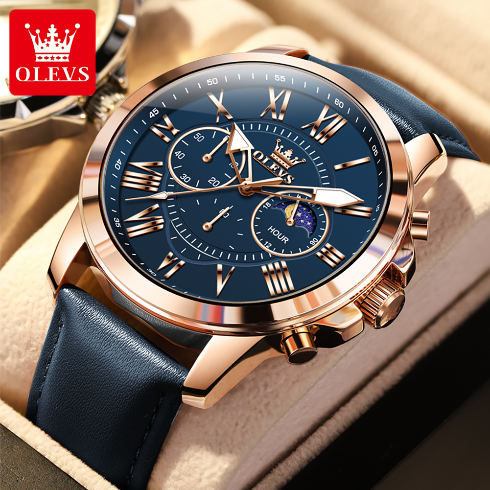 OLEVS 3632 Men Brand Watch Mul - Smartwatch Branded Watches For Men ulasan dan harga