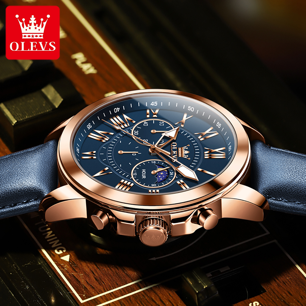 OLEVS 3632 Men Brand Watch Mul - Smartwatch Branded Watches For Men ulasan dan harga