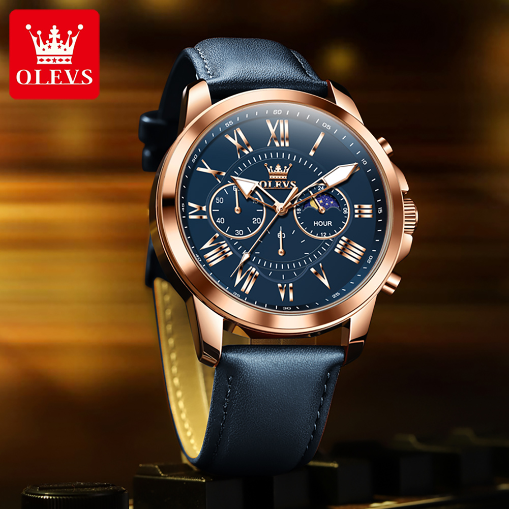 OLEVS 3632 Men Brand Watch Mul - Smartwatch Branded Watches For Men ulasan dan harga