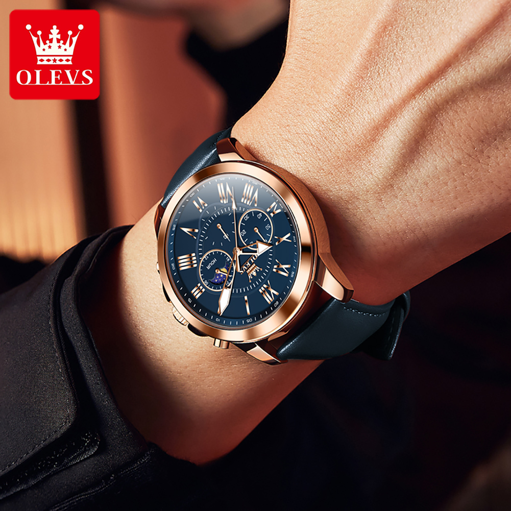 OLEVS 3632 Men Brand Watch Mul - Smartwatch Branded Watches For Men ulasan dan harga