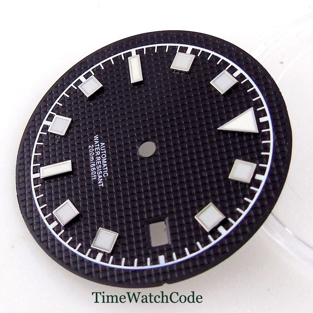 33.5mm Watch Dial Fit NH35A ET - Luminous Dial Face ulasan dan harga