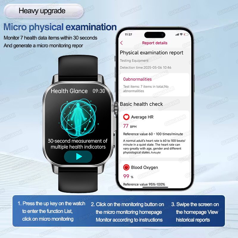 New Men Emotion Diagnosis Smar - Smartwatch Health Watches For Men ulasan dan harga