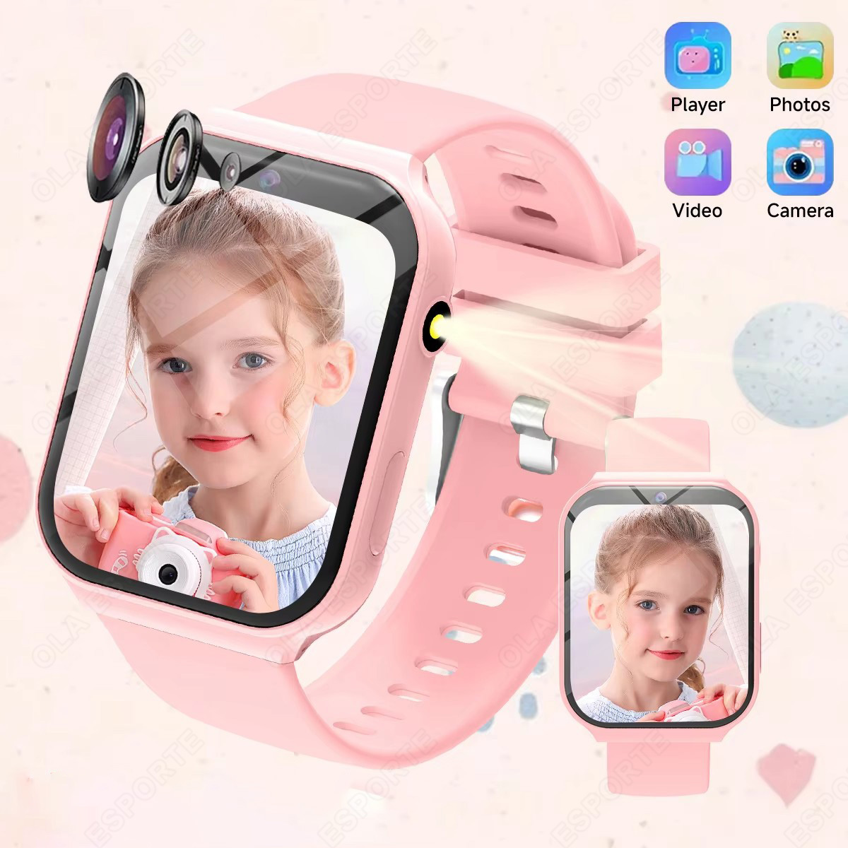 New Smartwatch For Kids HD Cam - Smartwatch Watches Birthday Gift For Boys ulasan dan harga