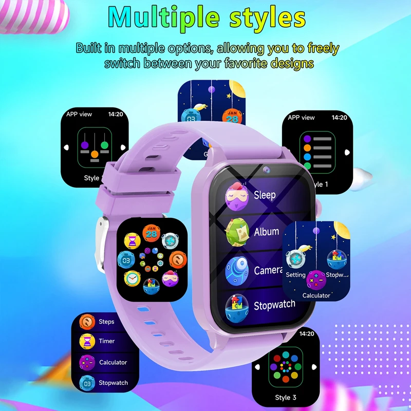 Kids Game Smart Watch Flashlig - Smartwatch Watches For Kid Boy With Alarm ulasan dan harga