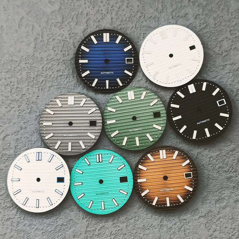 29.8mm NH35 Watch Dial Green L - Luminous Dial Face ulasan dan harga
