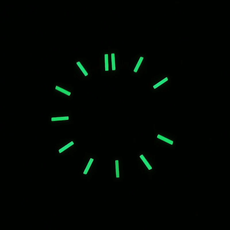 29.8mm NH35 Watch Dial Green L - Luminous Dial Face ulasan dan harga