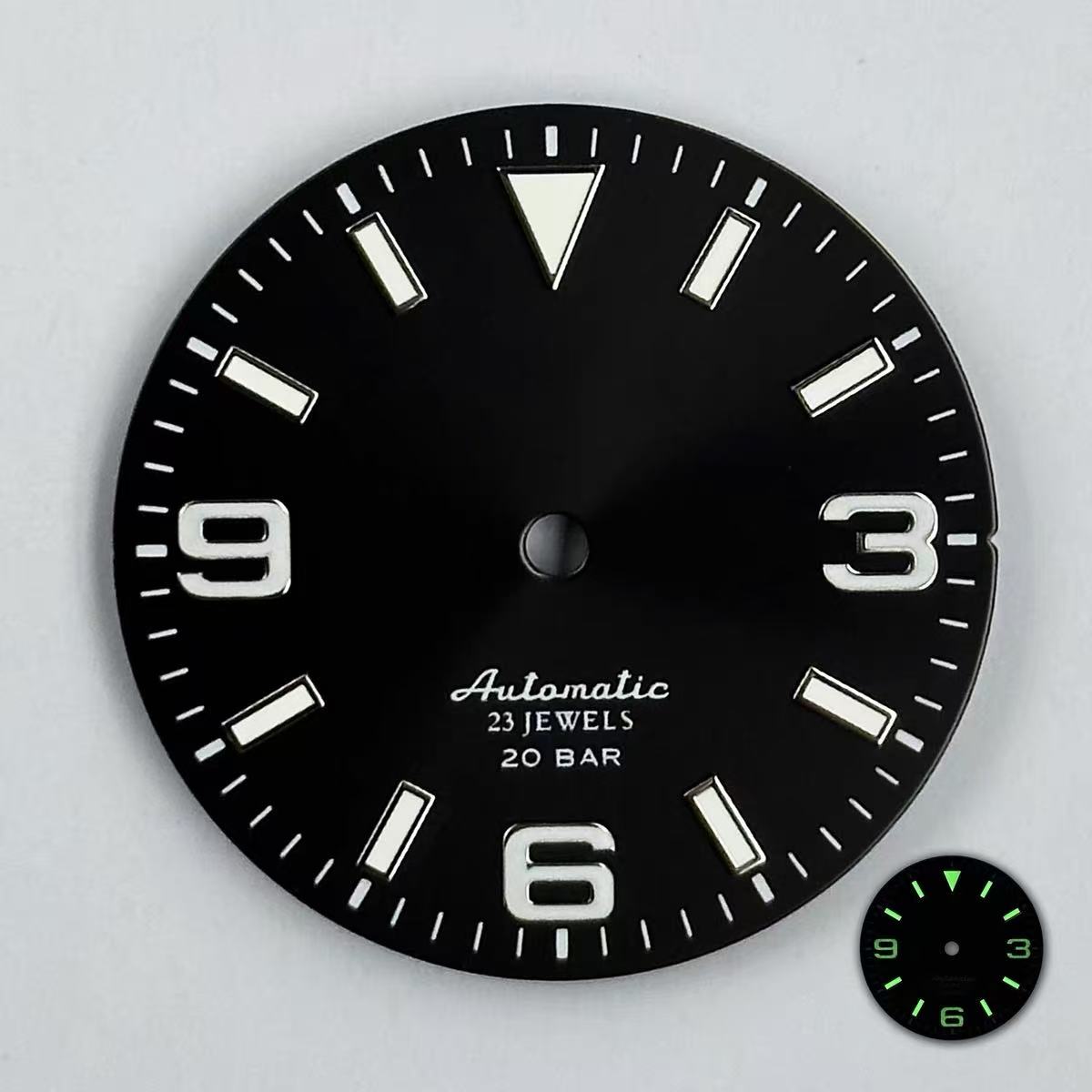 NH35 Dial 28.5mm Dial Modifica - Luminous Dial Face ulasan dan harga