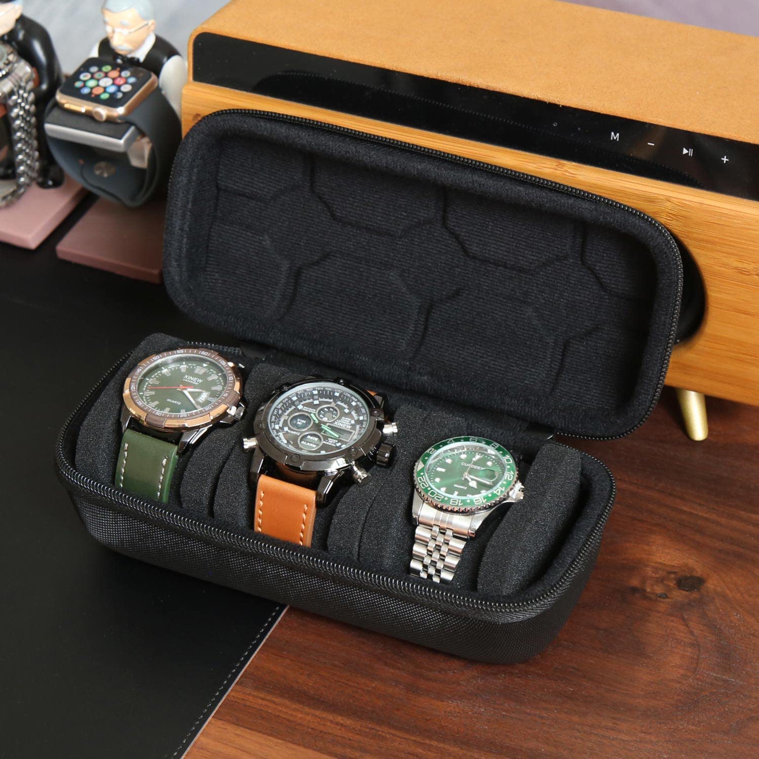Watch Box Organizer For Men or - Watch Smart Smartwatch ulasan dan harga