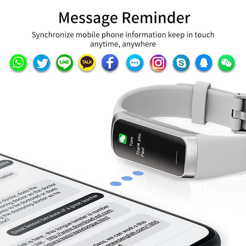 LIGE 1.1 Inch Amoled Heart Rat - Smartwatch Slim Watches For Men ulasan dan harga