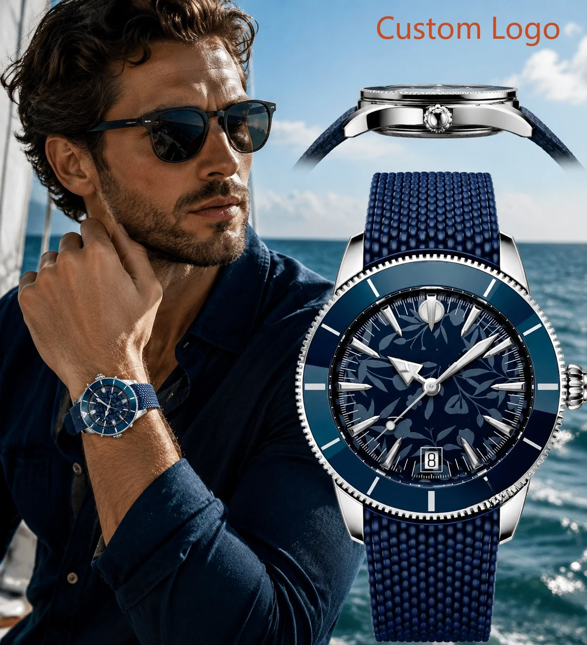 Men 46mm Diving Automatic Watc - Waterproof Diving Watch ulasan dan harga
