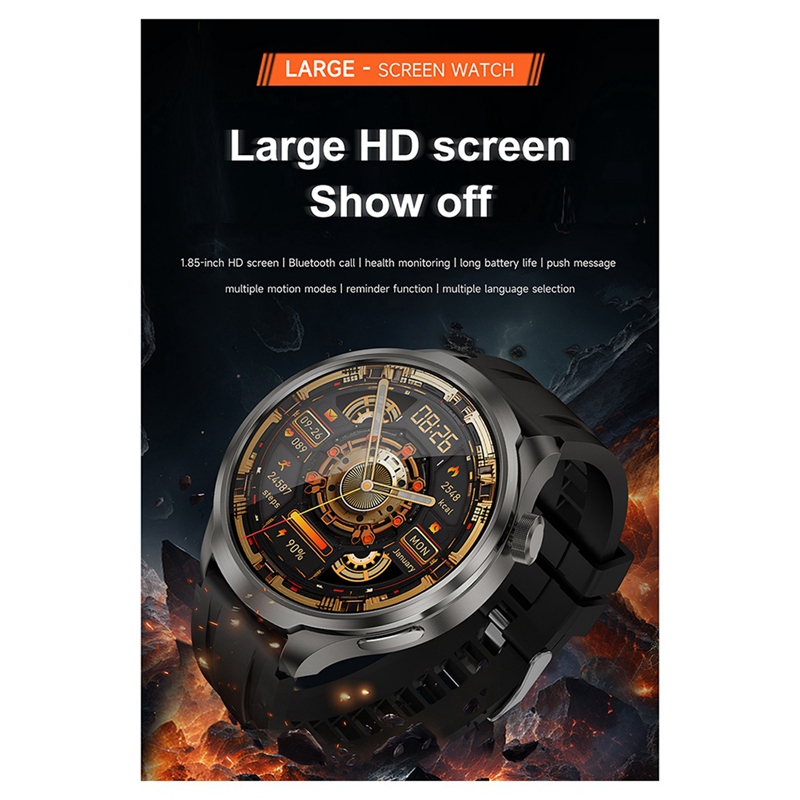 1.85-Inch Ultra HD Smart Watch - Heart Rate Gps Watch ulasan dan harga