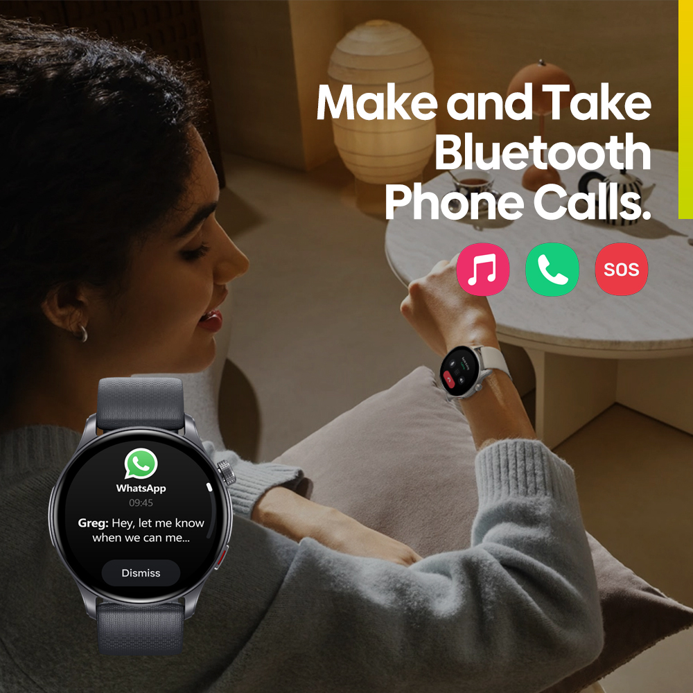 New Zeblaze Btalk 3 GPS Smartw - Heart Rate Gps Watch ulasan dan harga