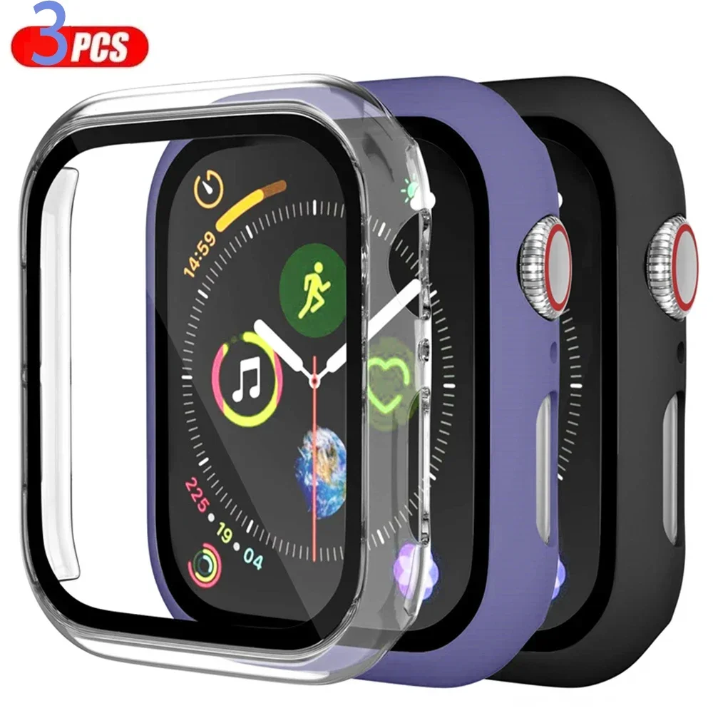 3pack Glass+cover For Apple Wa - Smartwatch Watches For Girls ulasan dan harga