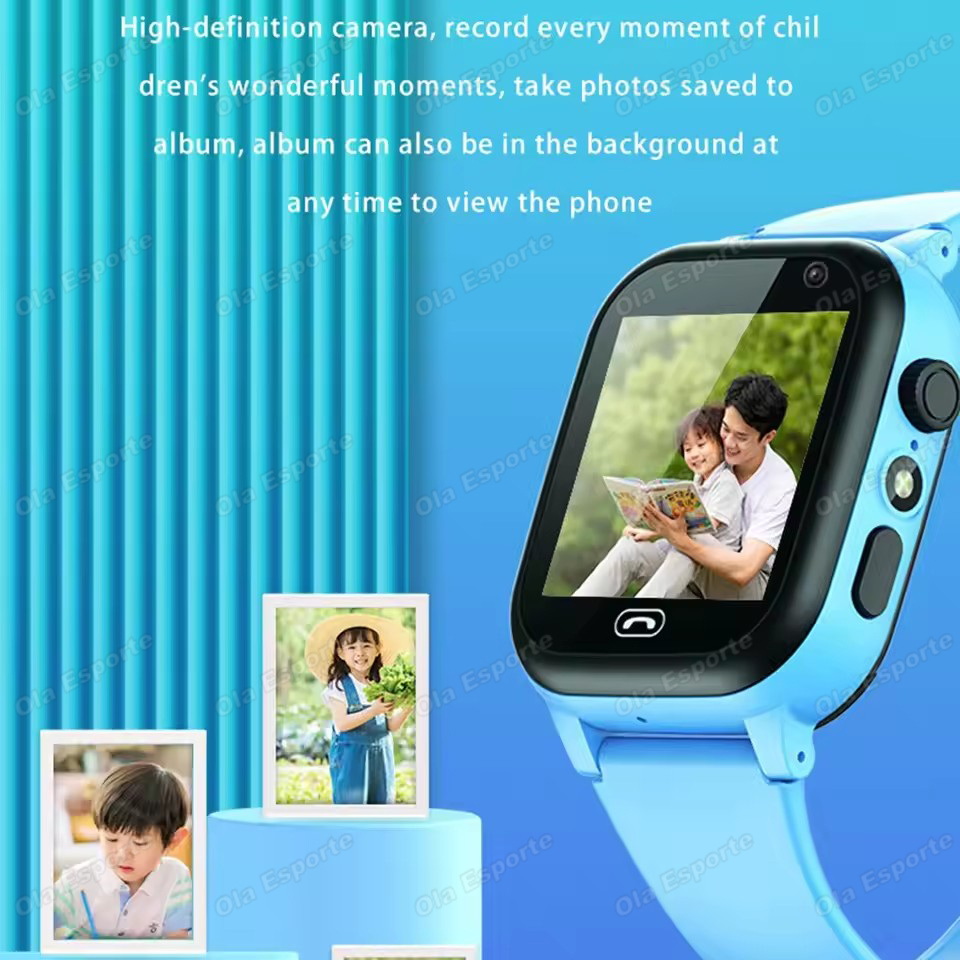 2027 Kids 5G Smart Watch GPS S - Smartwatch Watches For Kid Boy With Alarm ulasan dan harga