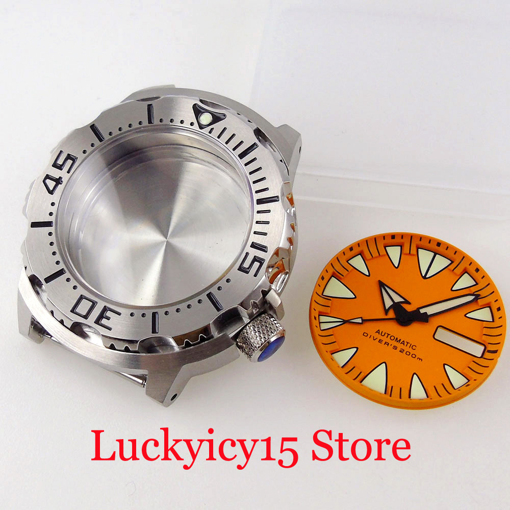 Accessory 42MM Watch Men Case  - Luminous Dial Face ulasan dan harga