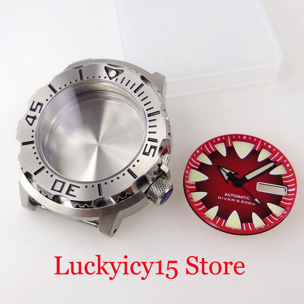 Accessory 42MM Watch Men Case  - Luminous Dial Face ulasan dan harga