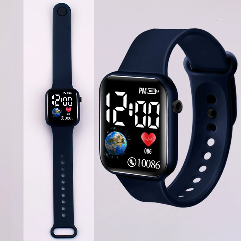 YIKAZE Kids Watches LED Digita - Smartwatch Watches For Girls ulasan dan harga