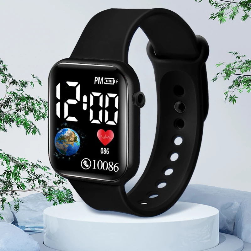 YIKAZE Kids Watches LED Digita - Smartwatch Watches For Girls ulasan dan harga