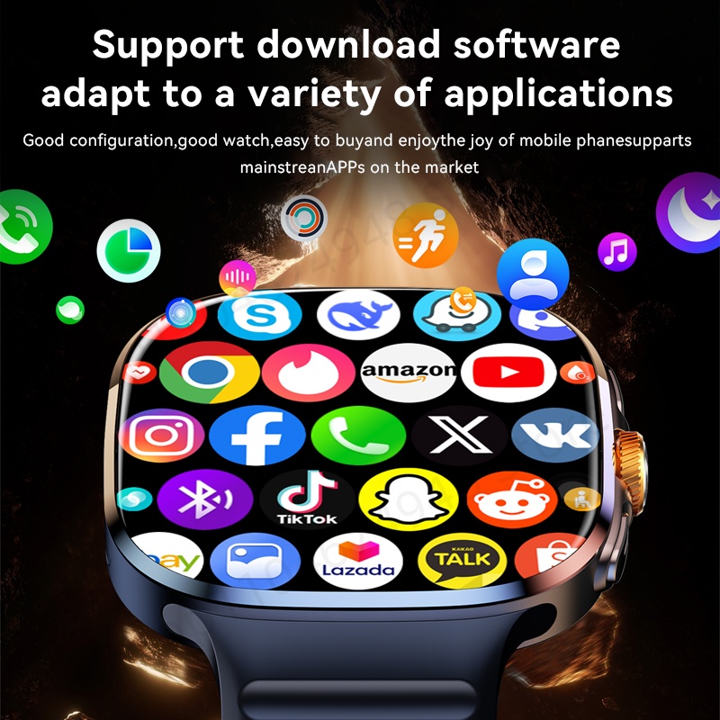 M99 Smart Watch Android 10.0 S - Heart Rate Gps Watch ulasan dan harga