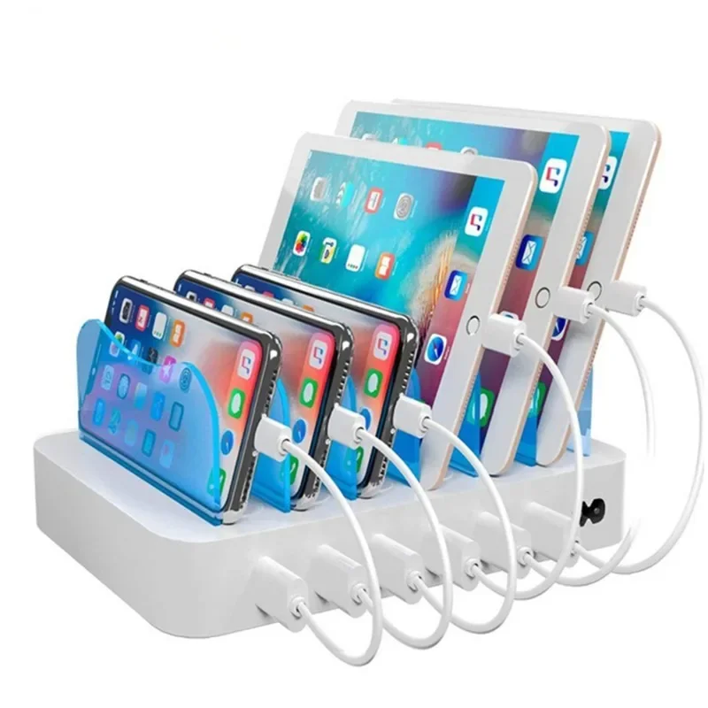 6USB desktop phone holder, sma - Watch Smart Smartwatch ulasan dan harga