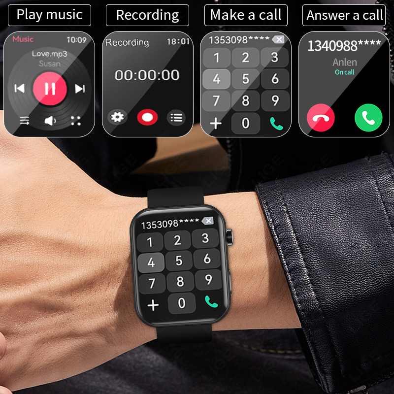 LIGE With Camera Can Take phot - Smartwatch Latest Watches For Men ulasan dan harga