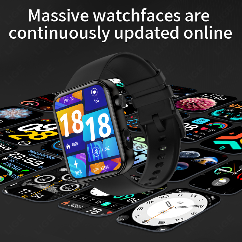 LIGE With Camera Can Take phot - Smartwatch Latest Watches For Men ulasan dan harga
