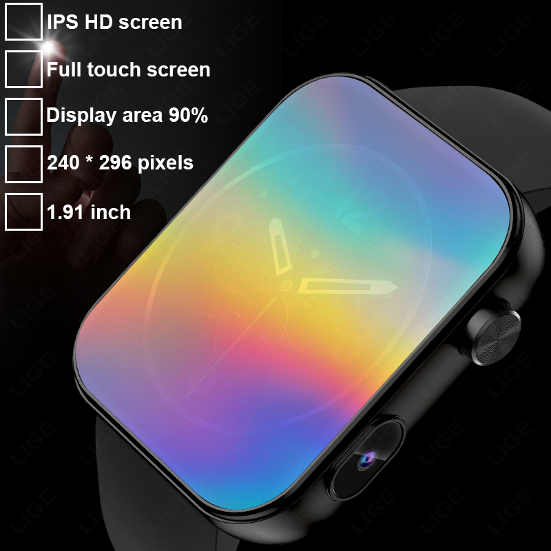 LIGE With Camera Can Take phot - Smartwatch Latest Watches For Men ulasan dan harga
