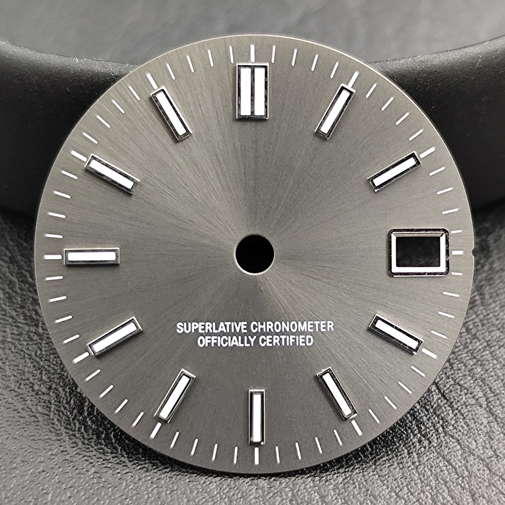 28.5mm  NH35 Dial NH35 Diver D - Luminous Dial Face ulasan dan harga