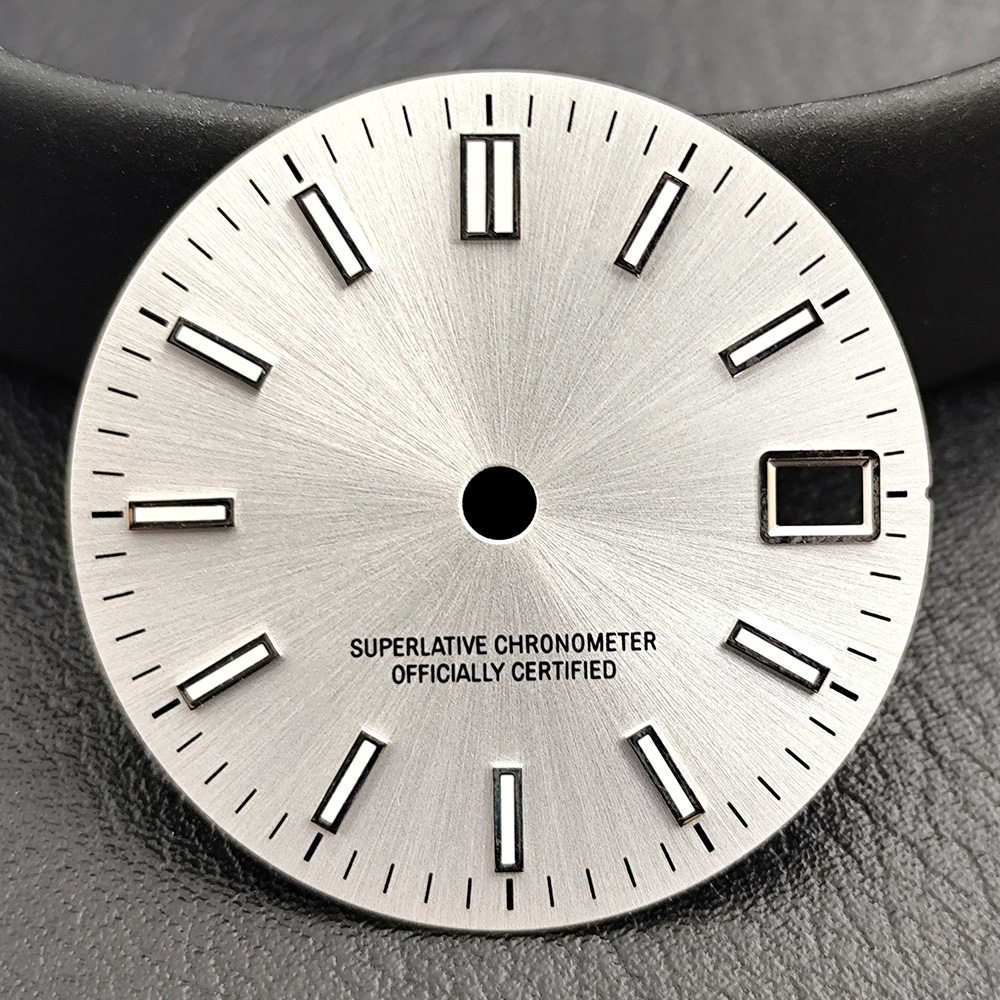 28.5mm  NH35 Dial NH35 Diver D - Luminous Dial Face ulasan dan harga
