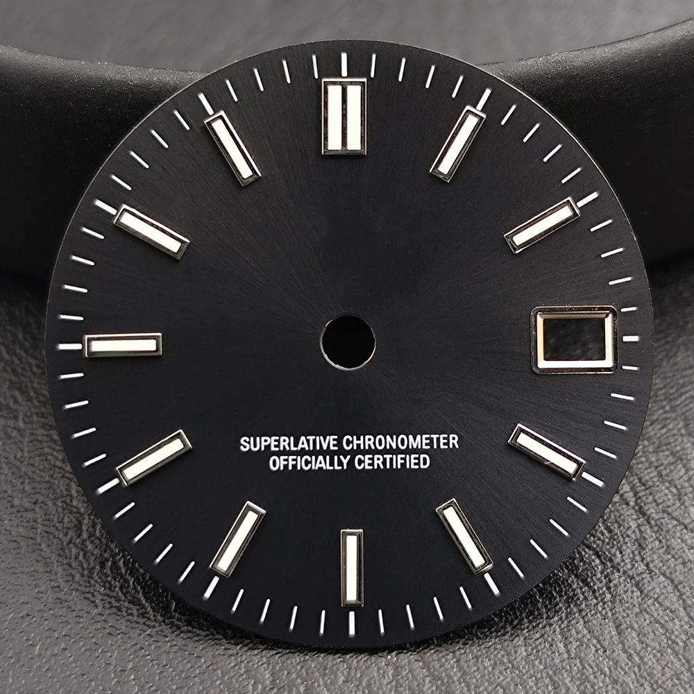 28.5mm  NH35 Dial NH35 Diver D - Luminous Dial Face ulasan dan harga