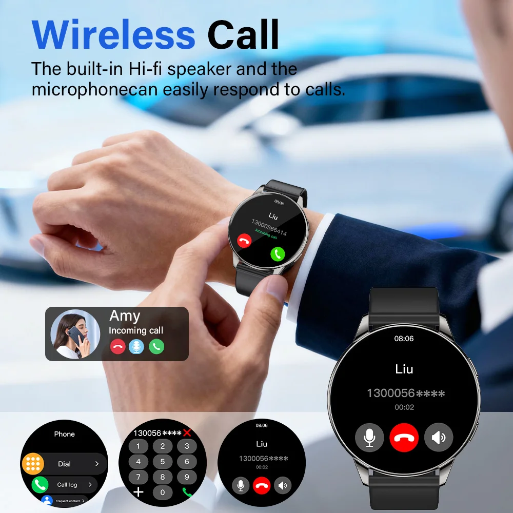 Smartwatch, Full Touch Screen  - French Connection Watches Smartwatch App ulasan dan harga